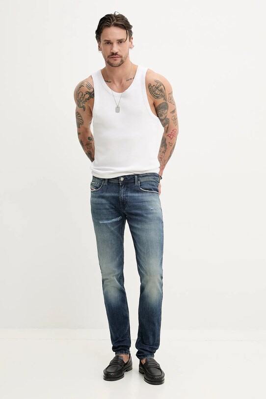 Джинси Diesel 1979 SLEENKER L.34 TROUSERS A03596.0BMBP темно-синій SS25