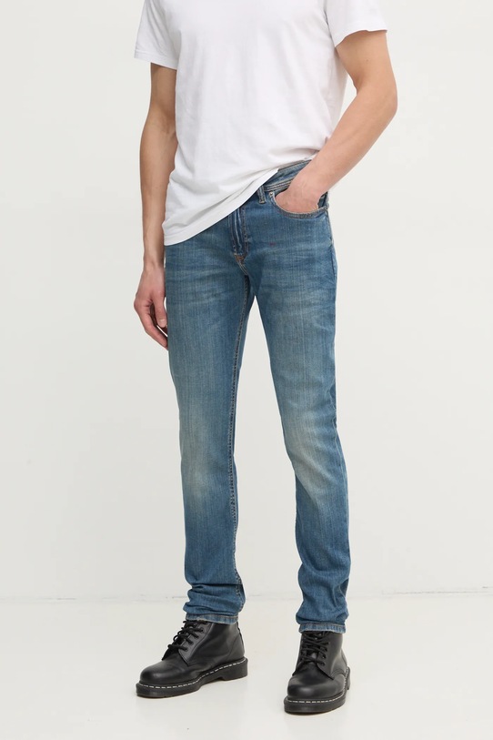 Diesel jeansy 1979 SLEENKER L.34 TROUSERS niebieski A03596.0BMBT