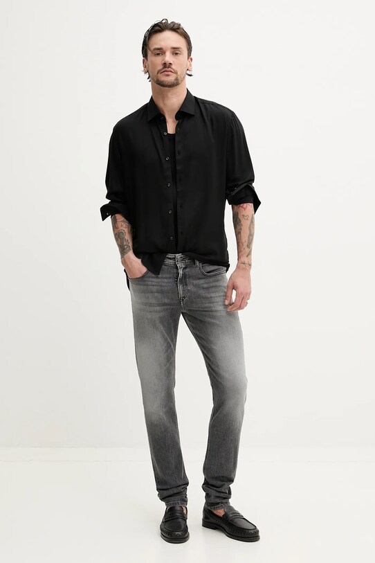 Diesel jeans 1979 SLEENKER L.34 TROUSERS A03596.0BMBS gri SS25