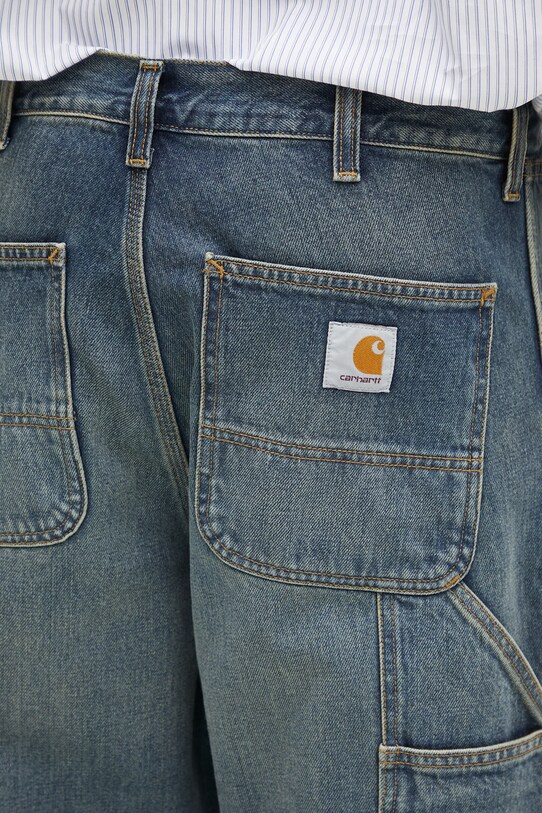 Джинси Carhartt WIP Double Knee Pant блакитний I032699.014Q
