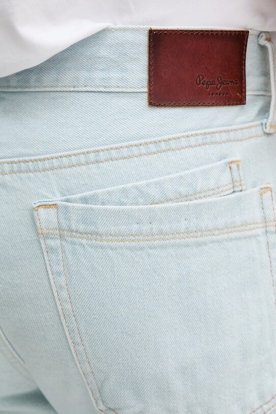 Pepe Jeans jeansi STRAIGHT JEANS BYRON albastru PM207394PG2