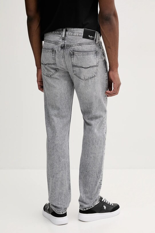 Ruházat Pepe Jeans farmer STRAIGHT JEANS BYRON PM207394UM6 szürke
