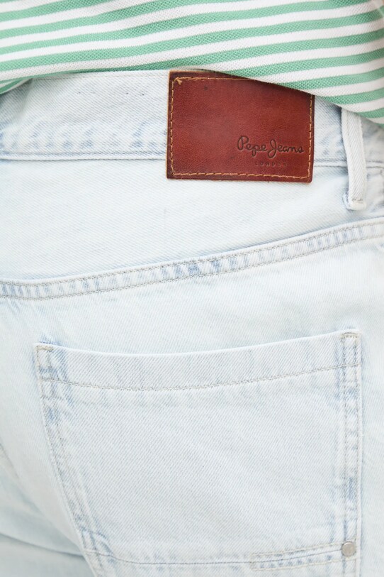 Pepe Jeans jeansy LOOSE JEANS INFUSED WHITE niebieski PM208211