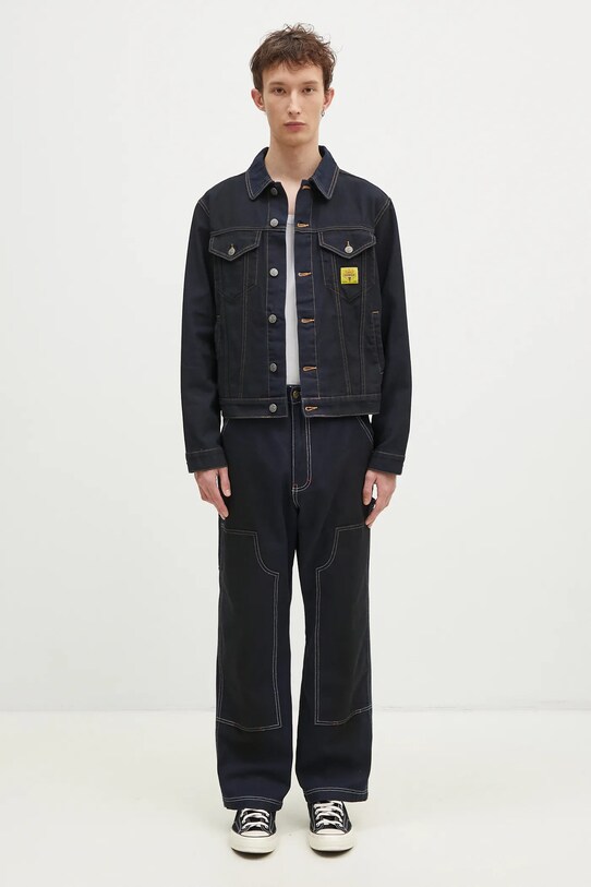 Rifle ICECREAM Oil Stained Carpenter Pant ICW009 tmavomodrá