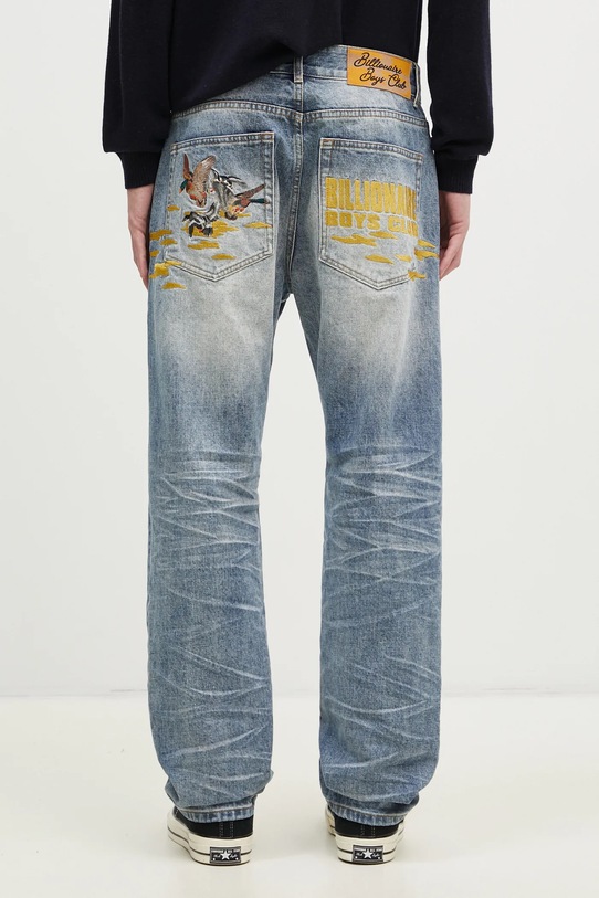 Дрехи Дънки Billionaire Boys Club Duck Embroidered Denim Pant B24426 син