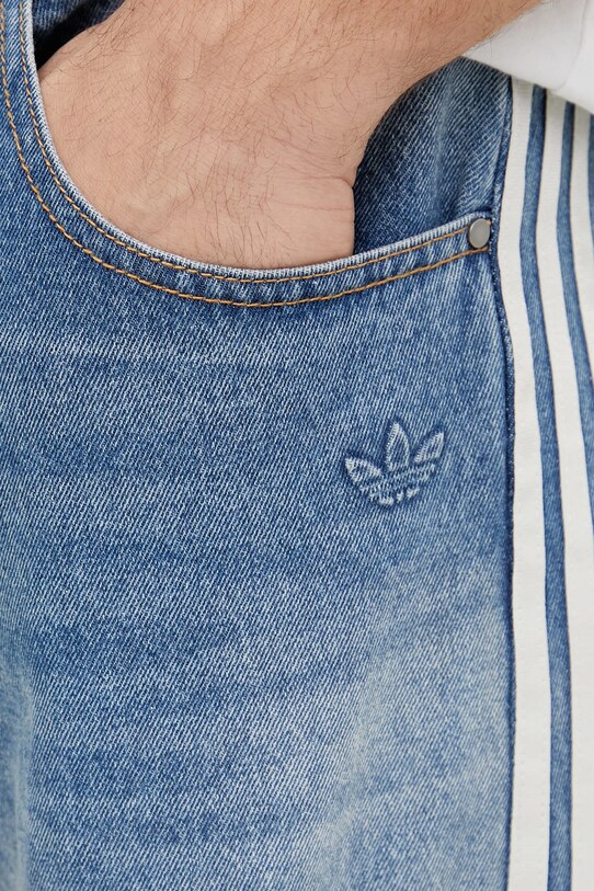 adidas Originals jeansi DENIM JEANS JX1606 albastru