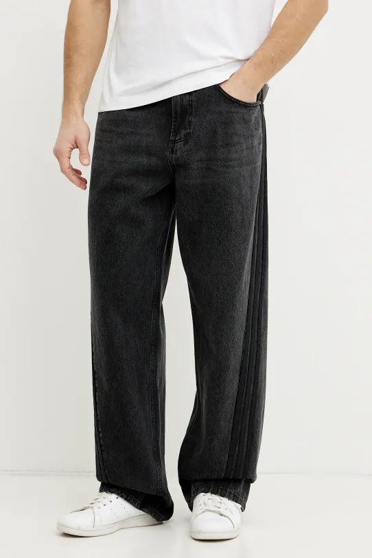 Дънки adidas Originals DENIM JEANS черен JY6291