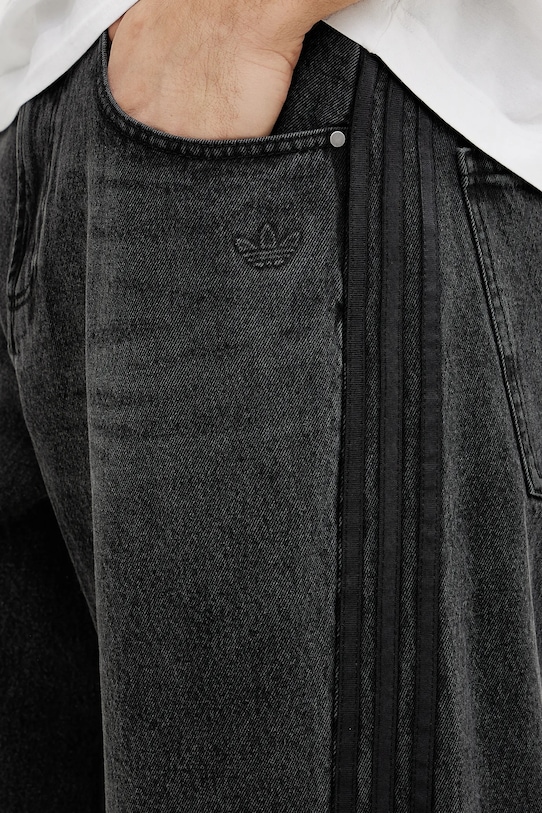 Дънки adidas Originals DENIM JEANS черен JY6291
