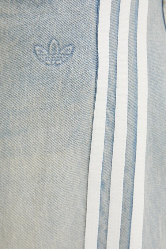 adidas Originals blugi din bumbac DENIM JEANS albastru JY6292