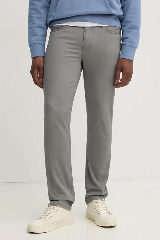 Džíny s příměsí lnu Levi's 511 SLIM šedá 04511.