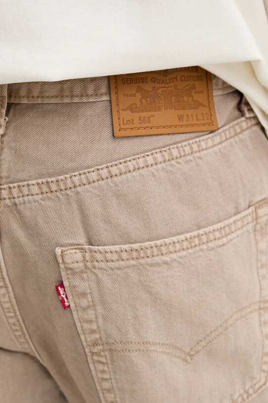 Džíny Levi's 568 LOOSE STRAIGHT béžová 29037.