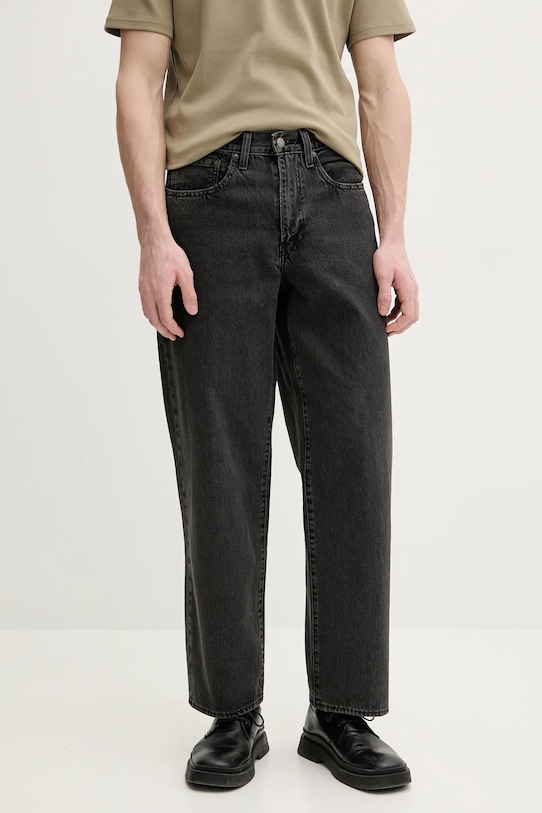 Kavbojke Levi's 578 BAGGY siva A4750