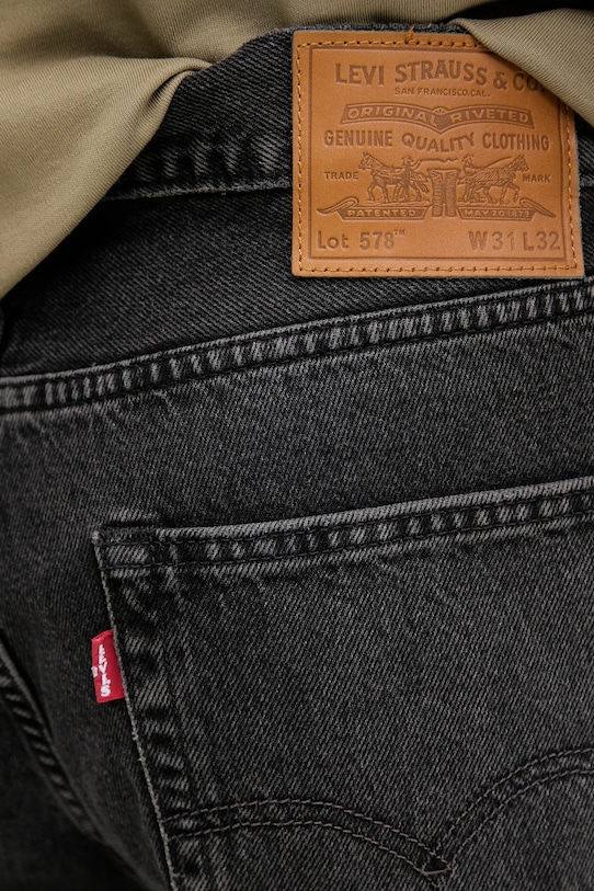 Kavbojke Levi's 578 BAGGY siva A4750