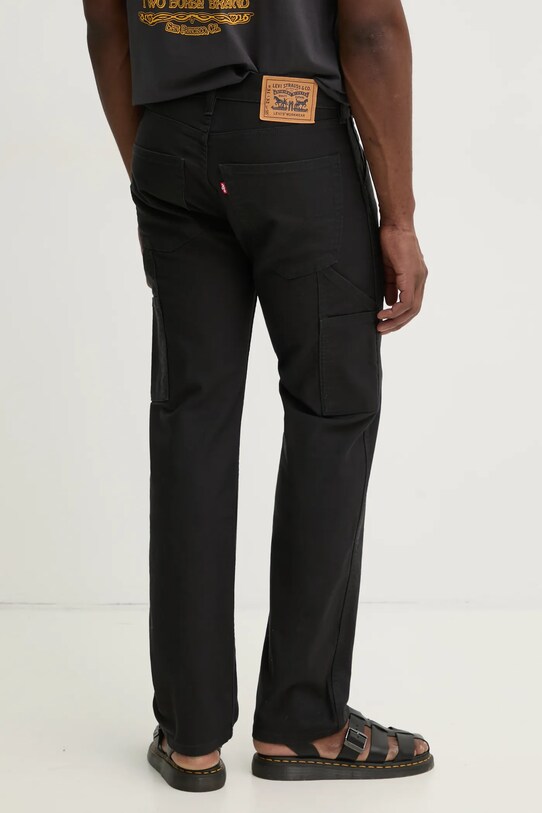 Ρούχα Τζιν παντελόνι Levi's WORKWEAR 505 UTILITY 34233 μαύρο