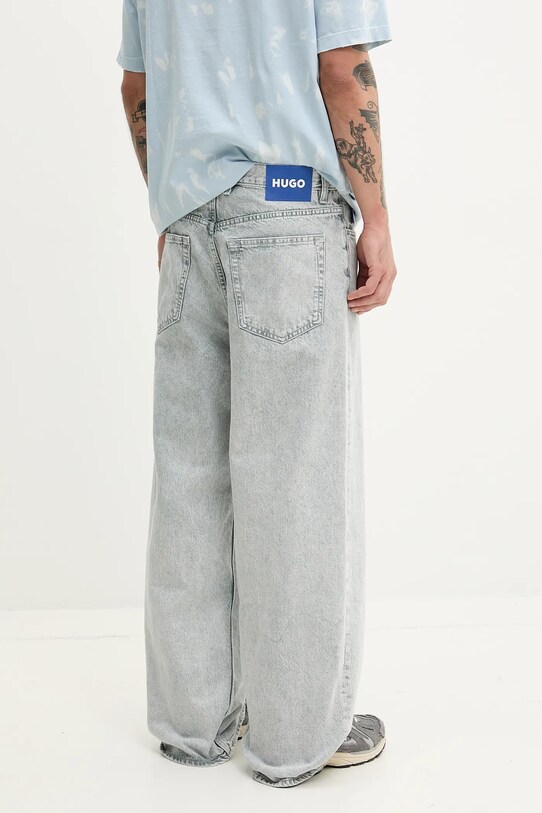 Odzież Hugo Blue jeansy 50534525 szary