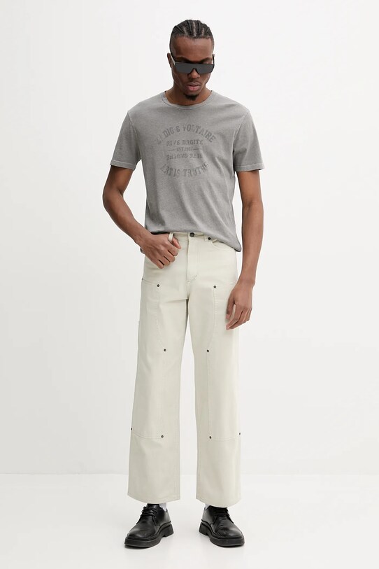 Kavbojke ZADIG&VOLTAIRE WMPA01211.262 bež SS25