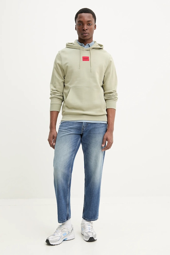 Kavbojke HUGO 50537707 modra SS25