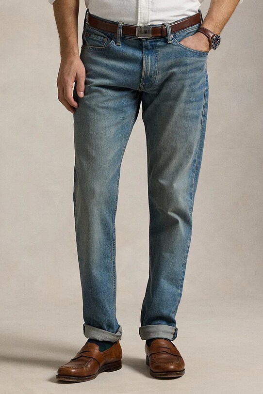 Дънки Polo Ralph Lauren 710956089 син SS25