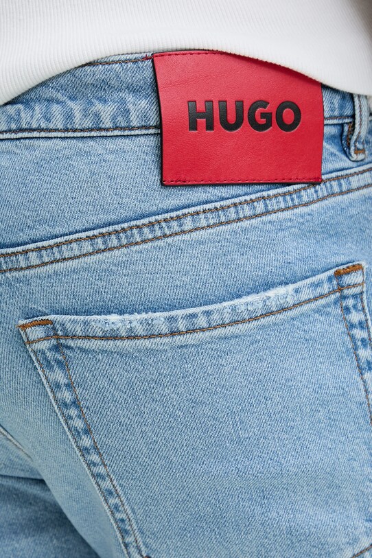 HUGO jeansy niebieski 50537700