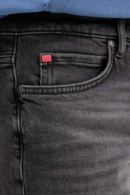 HUGO pantaloncini di jeans grigio 50539932