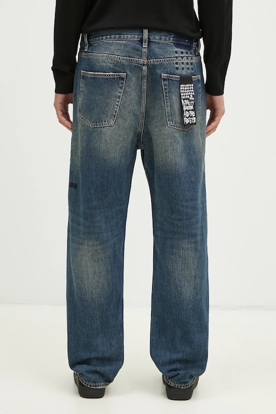 Oblečení Džíny KSUBI Anti K Gasoline MPS25DJ017 námořnická modř