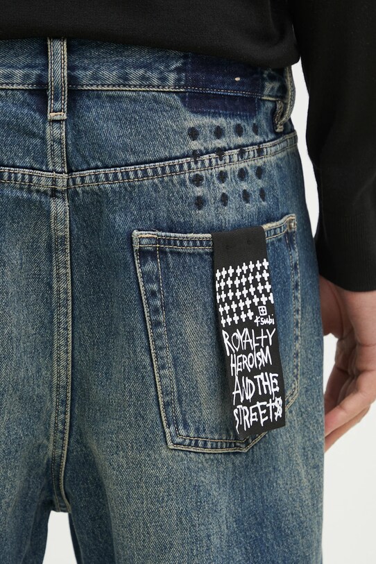 Džíny KSUBI Anti K Gasoline MPS25DJ017 námořnická modř