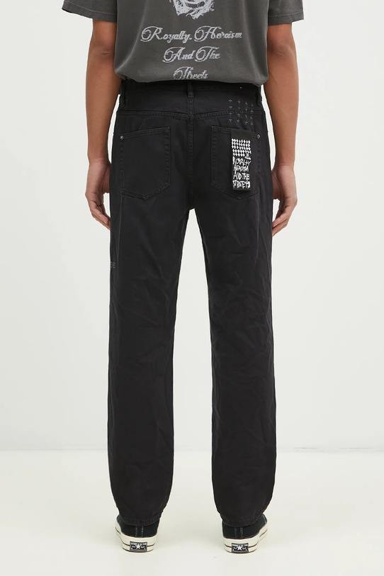 Îmbrăcăminte KSUBI jeans Hazlow Ghosted MPS25DJ007 negru