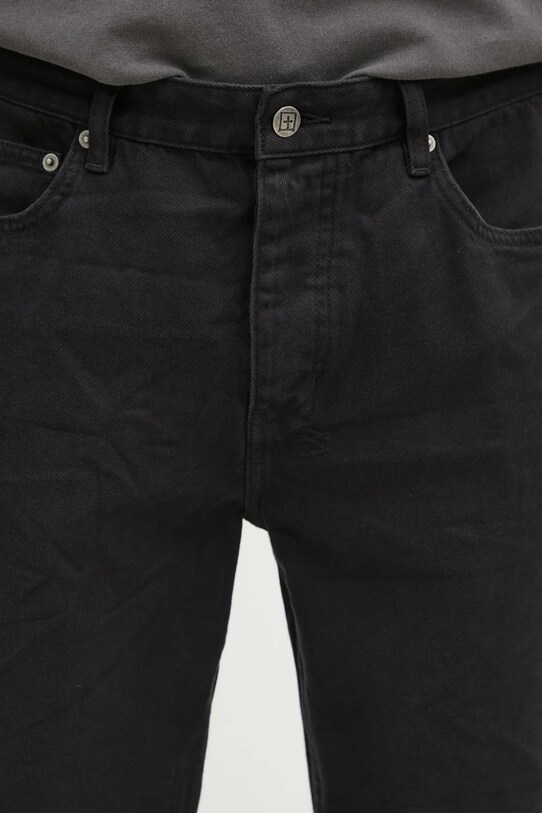 KSUBI jeansy Hazlow Ghosted czarny MPS25DJ007