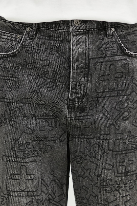 Traperice KSUBI Maxx Stencil Stitch siva MPS25DJ011