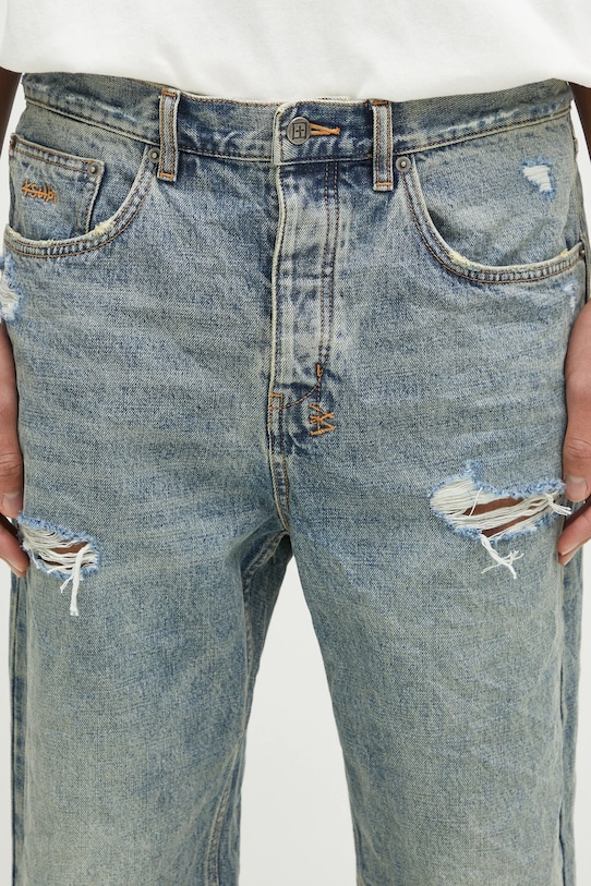 Džíny KSUBI Anti K Stage Dive Trashed modrá MPS25DJ030