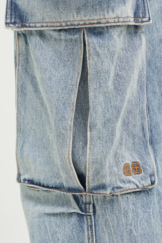KSUBI jeansy Riot niebieski MPS25PA008
