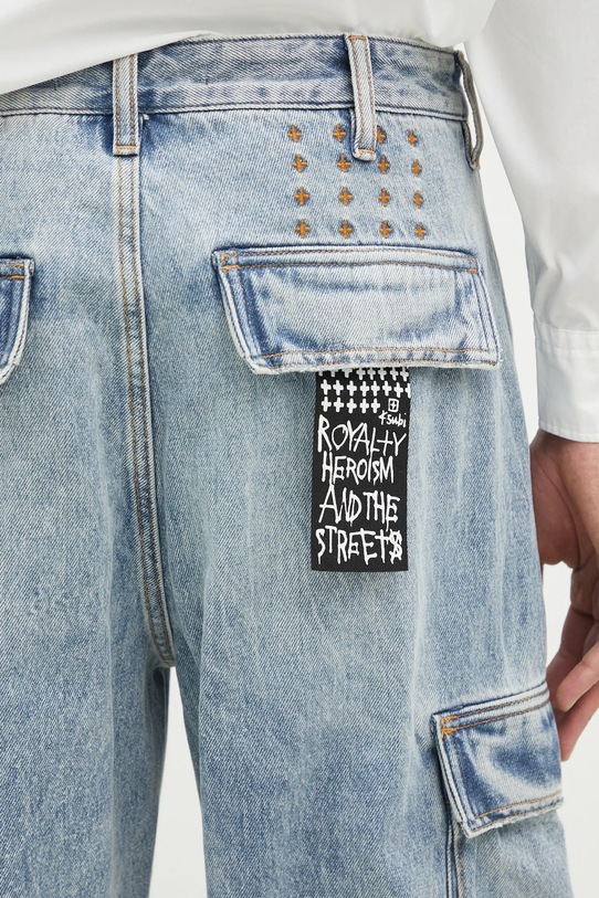 Džíny KSUBI Riot MPS25PA008 modrá