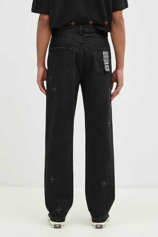 Îmbrăcăminte KSUBI jeans Anti K Nirvana Plus Trashed MPS25DJ044 negru