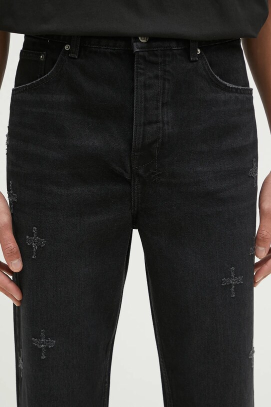 KSUBI jeansy Anti K Nirvana Plus Trashed czarny MPS25DJ044