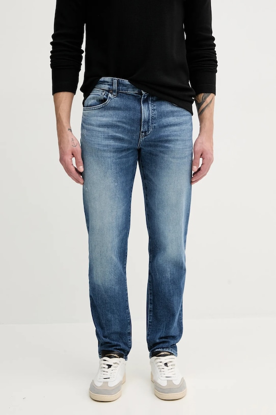 Džíny BOSS Orange modrá 50537824