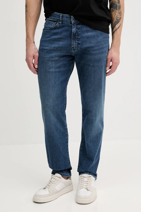 BOSS Orange jeansy granatowy 50539173