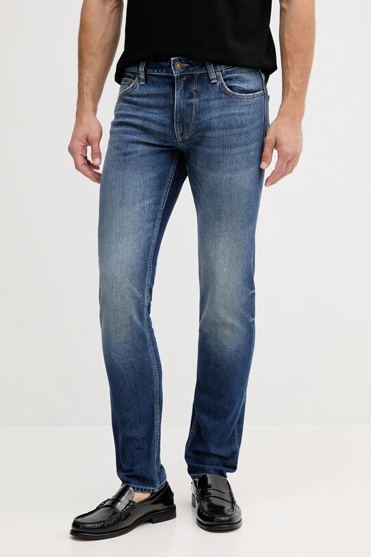 Guess jeansy FINNLEY granatowy M5GAS2.D4Z80