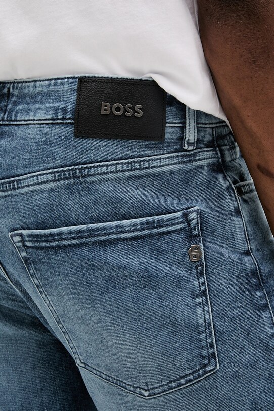 BOSS jeansy niebieski 50538533