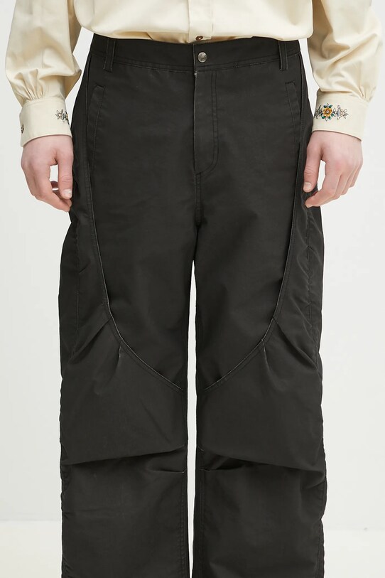 Andersson Bell trousers Arc Shirring black apa791m