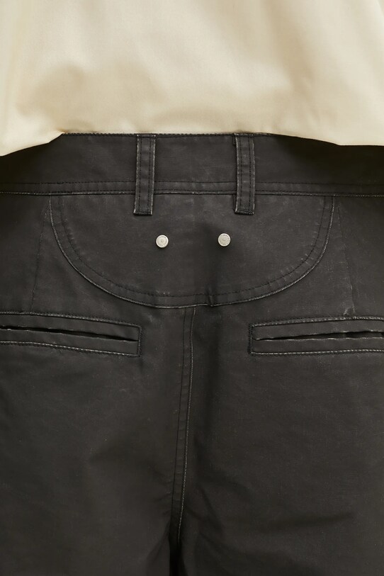 Andersson Bell trousers Arc Shirring apa791m black