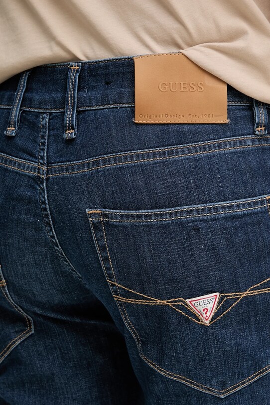 Džíny Guess ANGELS námořnická modř M5GAN2.D5MZ1