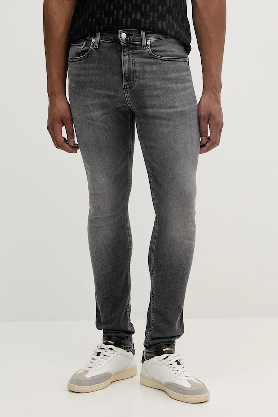 Τζιν παντελόνι Calvin Klein Jeans γκρί J30J327150