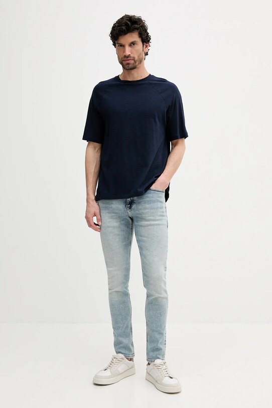 Calvin Klein Jeans jeansy J30J327152 niebieski SS25