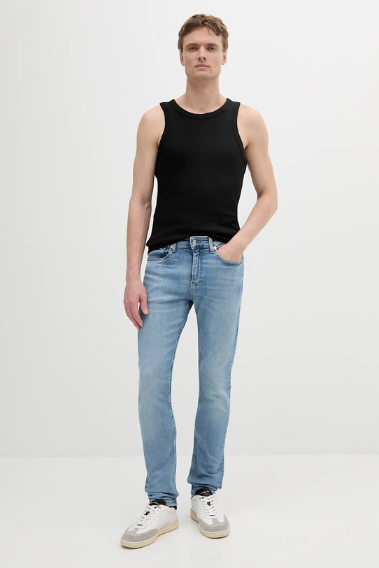 Calvin Klein Jeans jeansy J30J327159 niebieski SS25