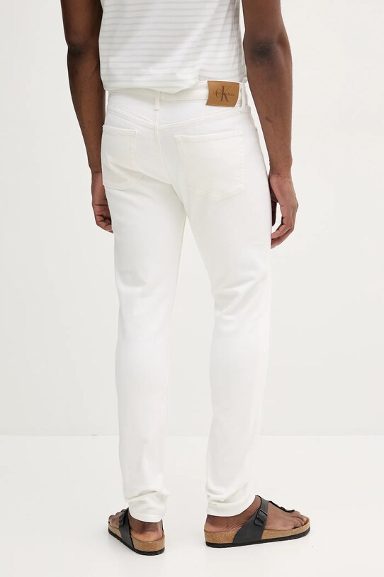 Odzież Calvin Klein Jeans jeansy J30J327541 biały