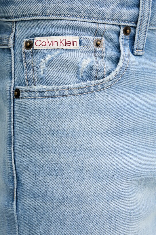 Džíny Calvin Klein Jeans modrá LV04RB706G