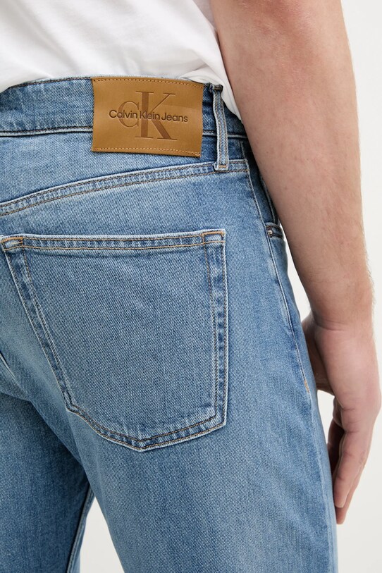 Дънки Calvin Klein Jeans син J30J327165