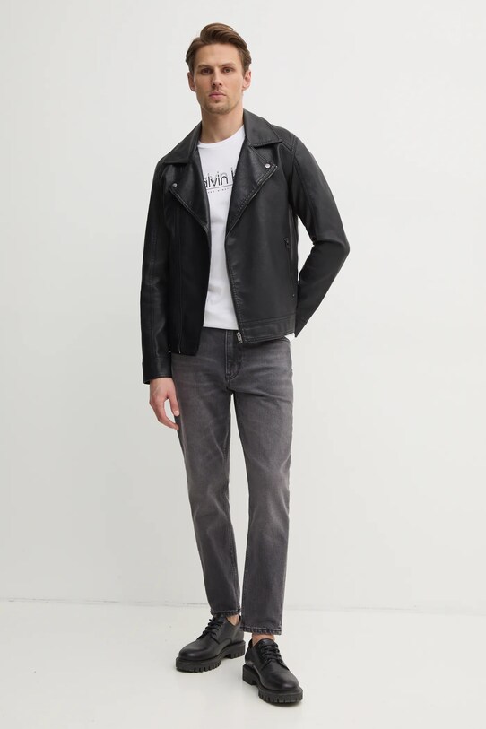 Calvin Klein Jeans jeansy J30J327176 szary SS25