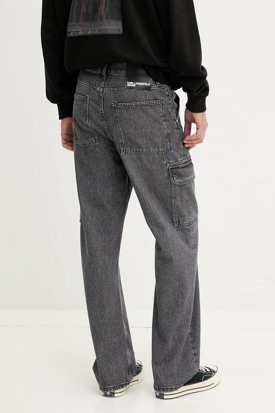 Odzież Karl Lagerfeld Jeans jeansy A2M10079 szary