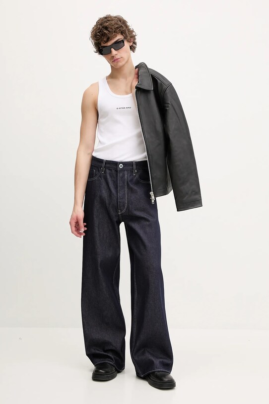 G-Star jeansy D25948.D956 granatowy SS25